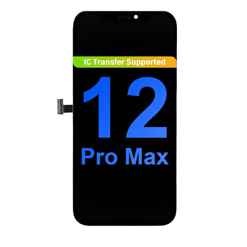 (AM+) LCD Assembly for iPhone 12 Pro Max - Black
