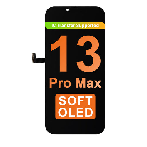 (AM Pro) Soft OLED Assembly for iPhone 13 Pro Max - Black