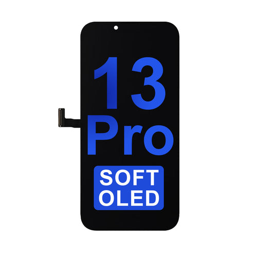 Aftermarket Soft OLED Assembly for iPhone 13 Pro - Black