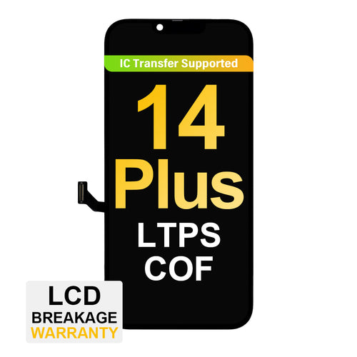 (MP+ COF) LTPS InCell LCD Assembly for iPhone 14 Plus - Black