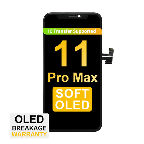 (MP+) Soft OLED Assembly for iPhone 11 Pro Max - Black