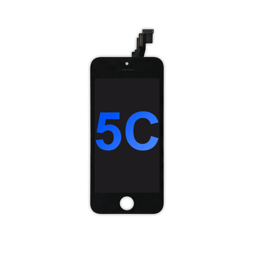 (AM+) LCD Assembly for iPhone 5C - Black