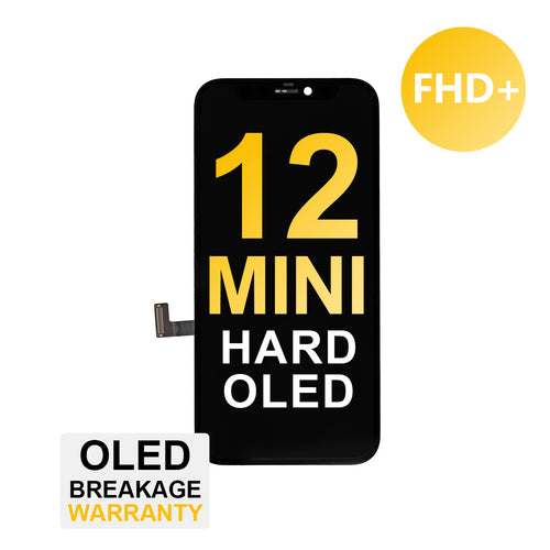 FHD+ Hard OLED Assembly for iPhone 12 Mini - Black