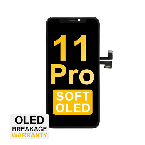 (MP+) Soft OLED Assembly for iPhone 11 Pro - Black