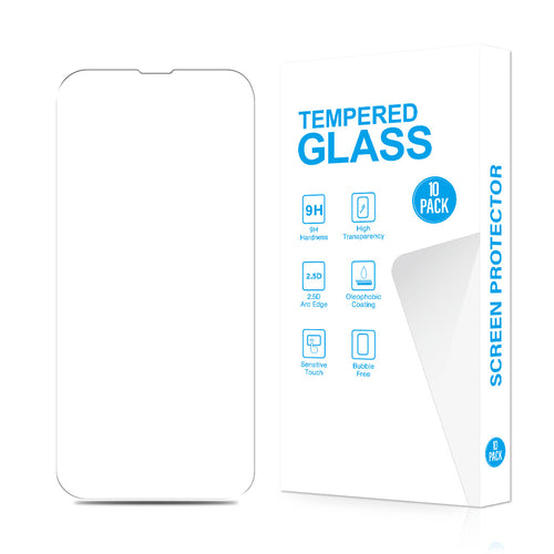 Tempered Glass for iPhone 13 Pro Max / 14 Plus - Clear (10 Pack)